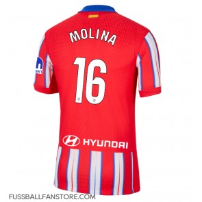 Atletico Madrid Nahuel Molina #16 Replik Heimtrikot 2024-25 Kurzarm